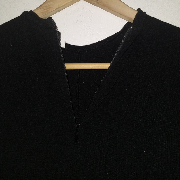VINCE Black Long Sleeve Dress - Picture 7 of 11